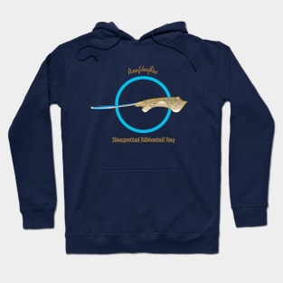 Bluespotted Ribbontail Ray Hoodie